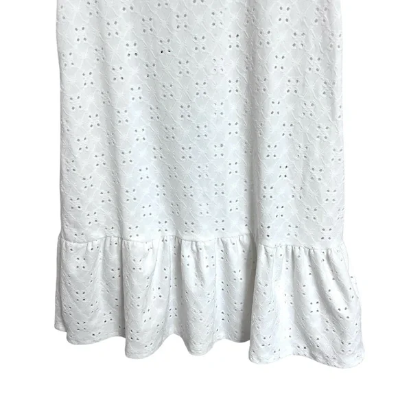 Livi by Olivia Rae White Eyelet Mini Dress
New‎ W/FLAW Read - Picture 6 of 11